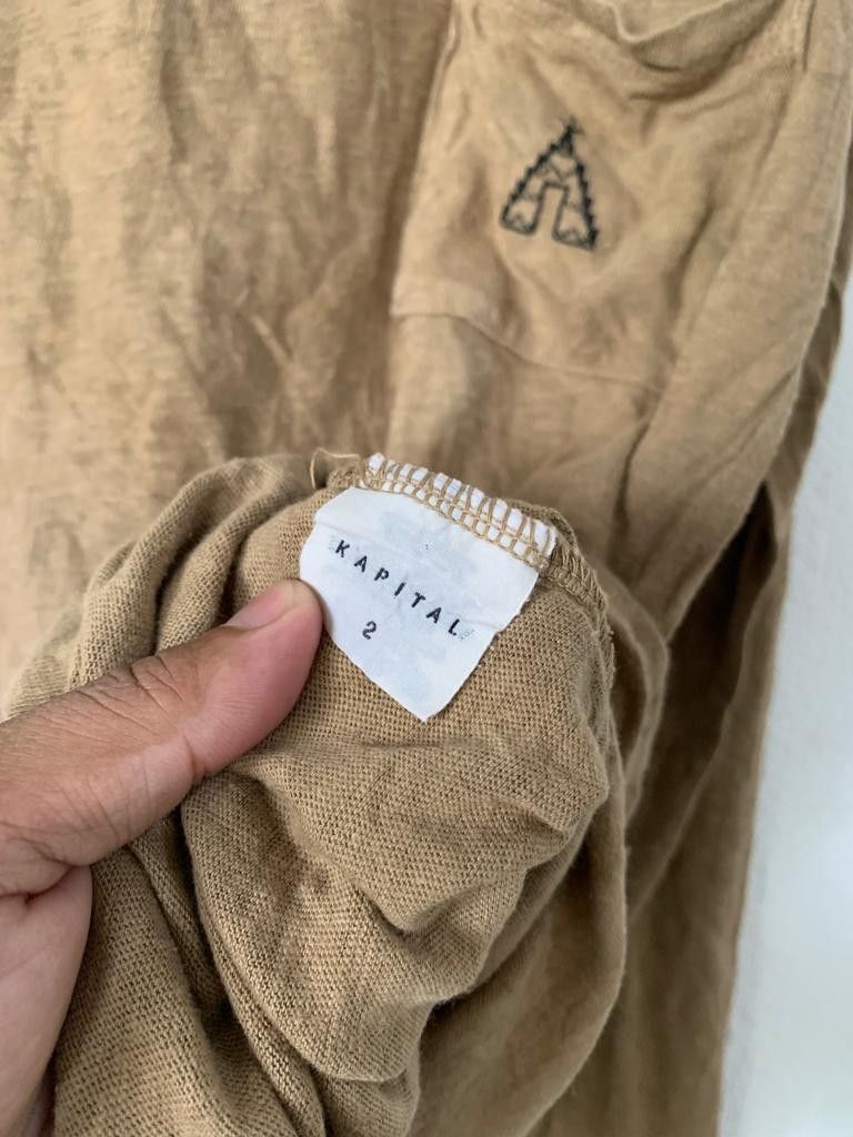 Kapital Kapital Double Pocket Embroidered Tee Size US M / EU 48-50 / 2 - 6 Thumbnail