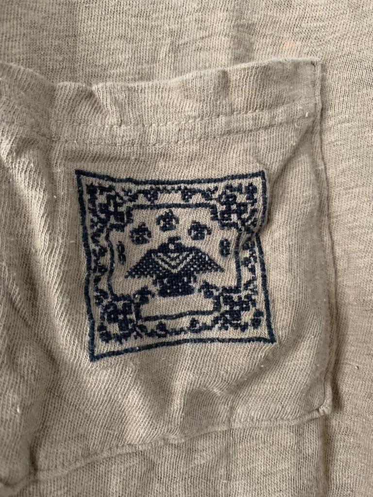 Kapital Kapital Double Pocket Embroidered Tee Size US M / EU 48-50 / 2 - 4 Thumbnail