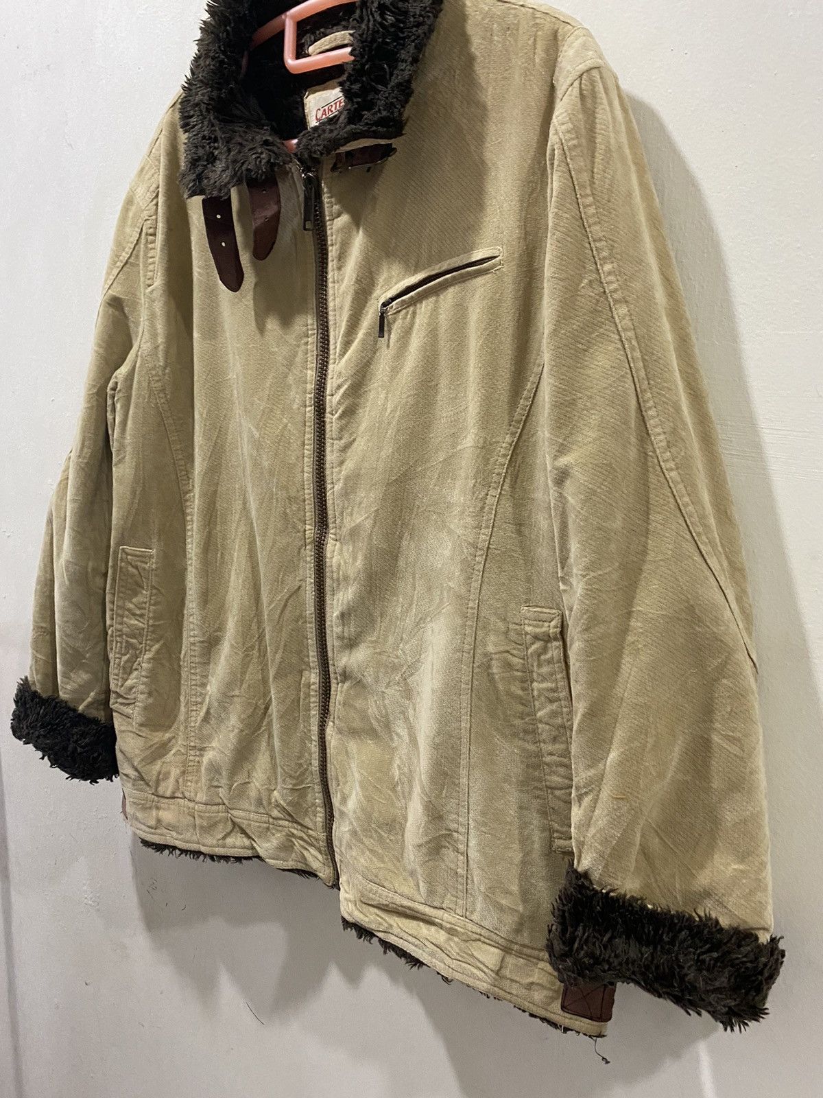 Vintage VTG Carter’s Shearling Jacket Size US L / EU 52-54 / 3 - 4 Thumbnail
