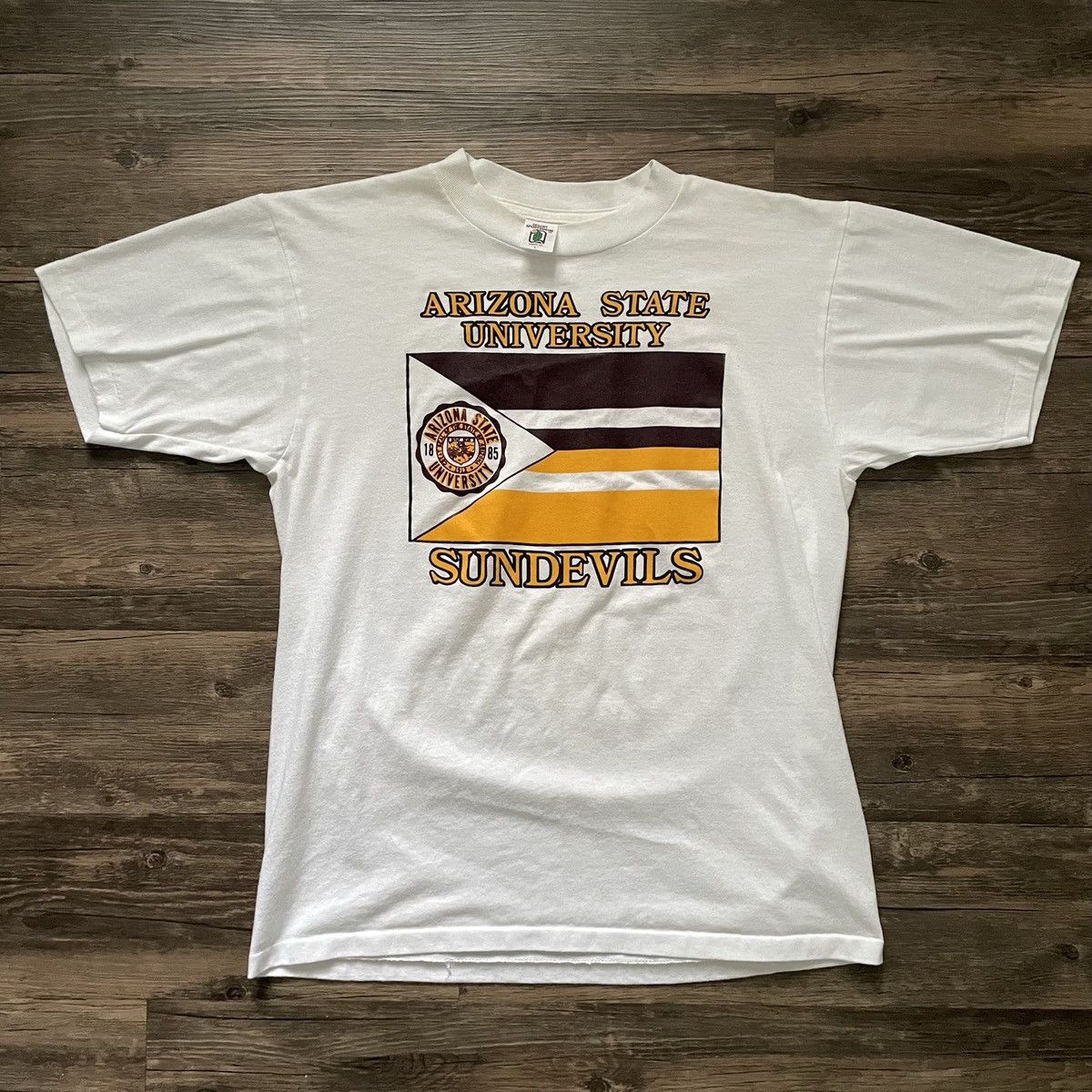 Vintage Vintage 1990s Arizona State University Sun Devils T-Shirt M Size US M / EU 48-50 / 2 - 1 Preview