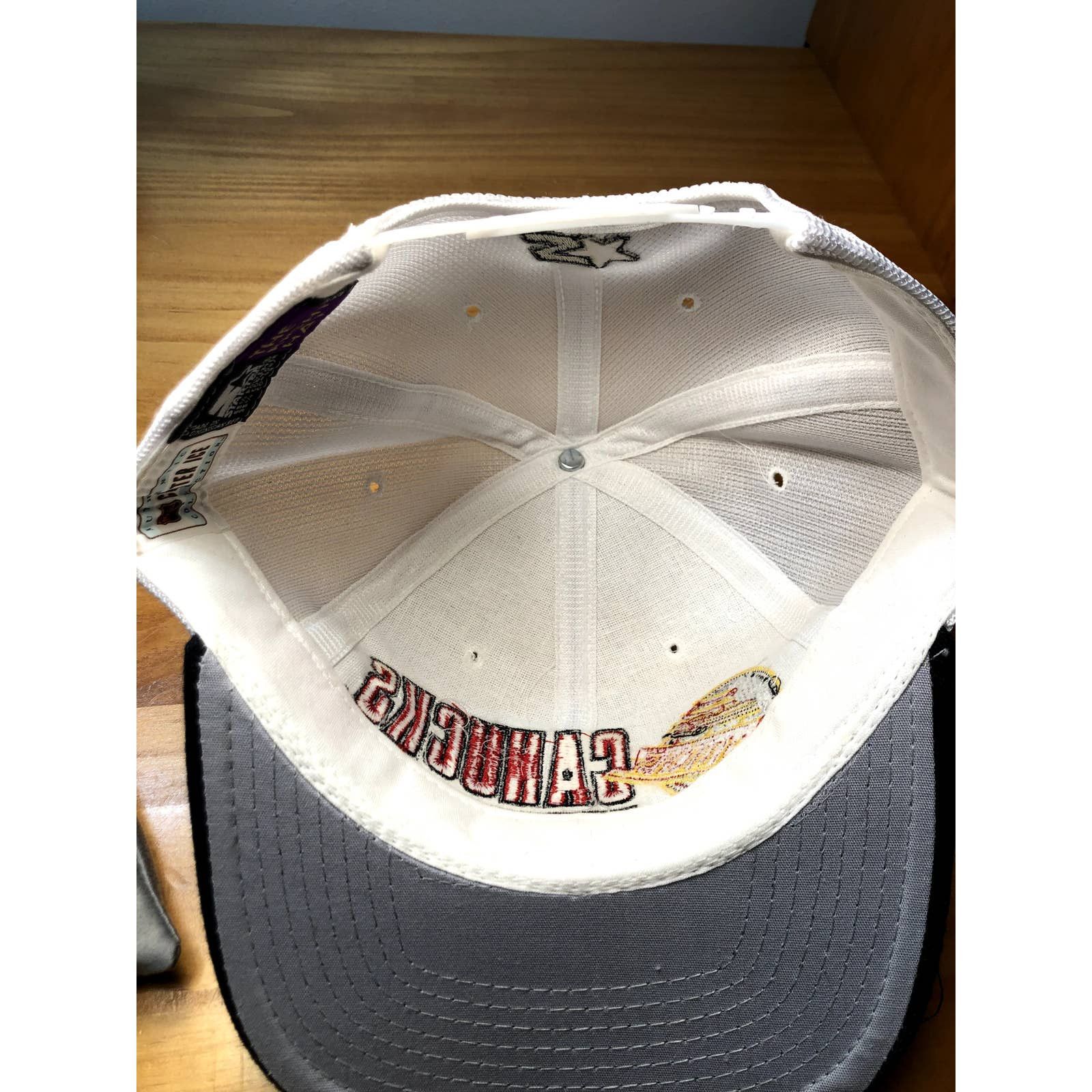 Rare VTG 1992-1997 Vancouver Canucks NHL Starter Mesh Hat