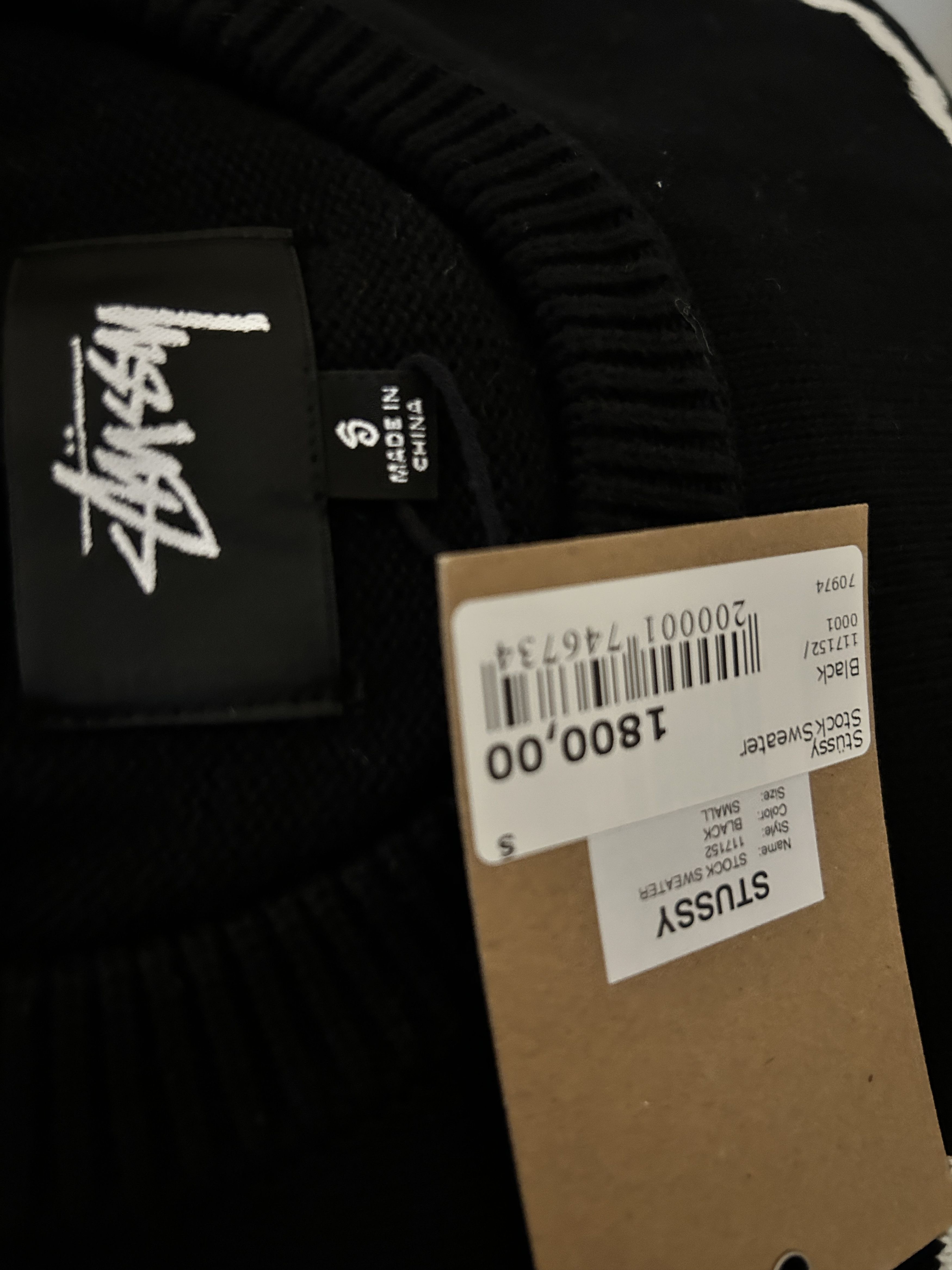 Stussy stussy stock sweater Size US S / EU 44-46 / 1 - 8 Thumbnail