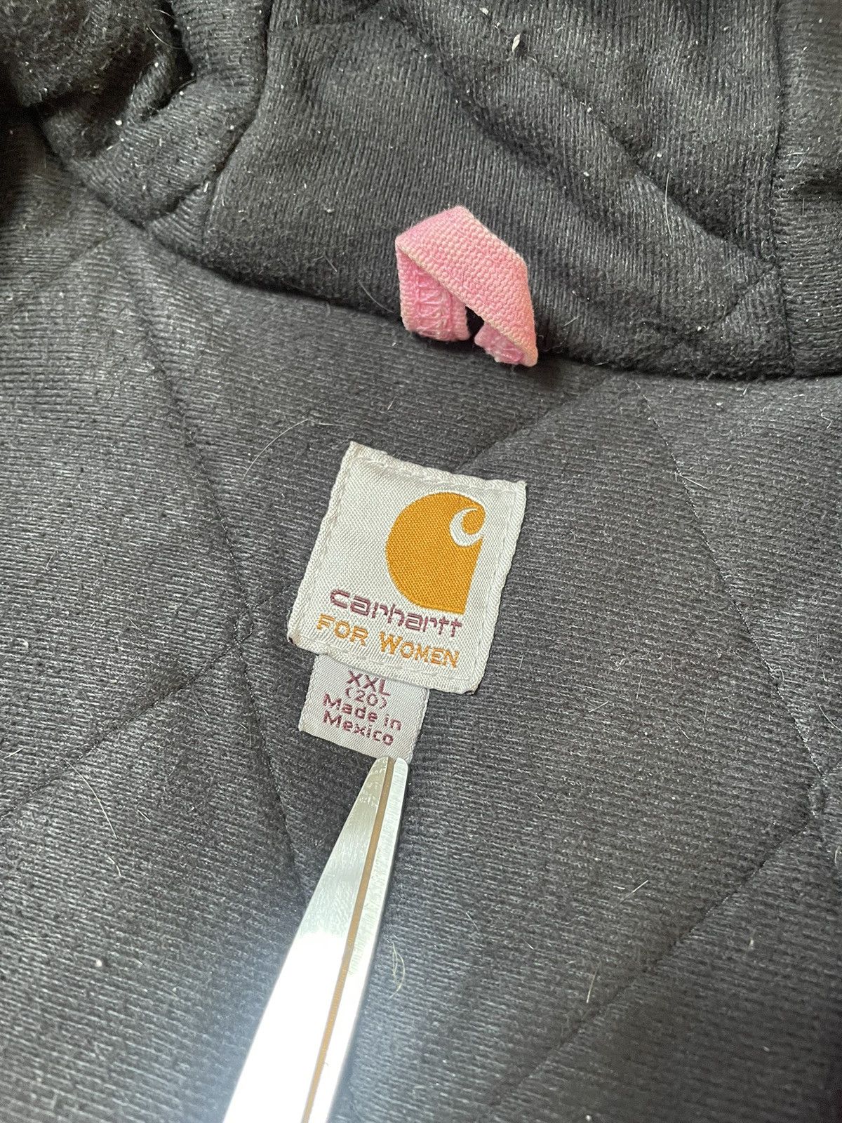 Carhartt × Vintage Vintage Carhartt Detroit Jacket Hooded Pink Size US L / EU 52-54 / 3 - 6 Thumbnail