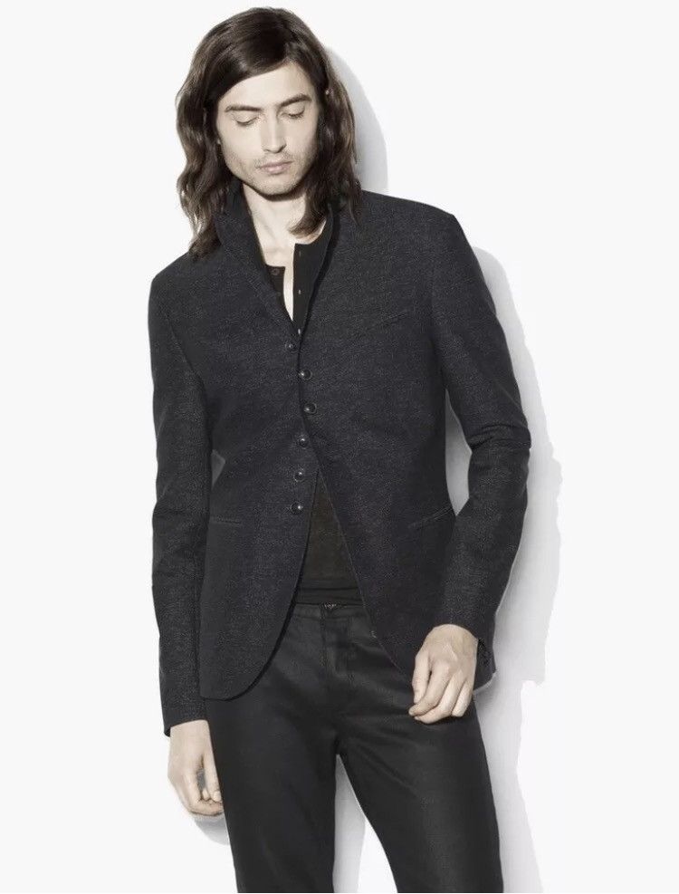 John Varvatos Textured Multibutton jacket 52 Size US L / EU 52-54 / 3 - 1 Thumbnail