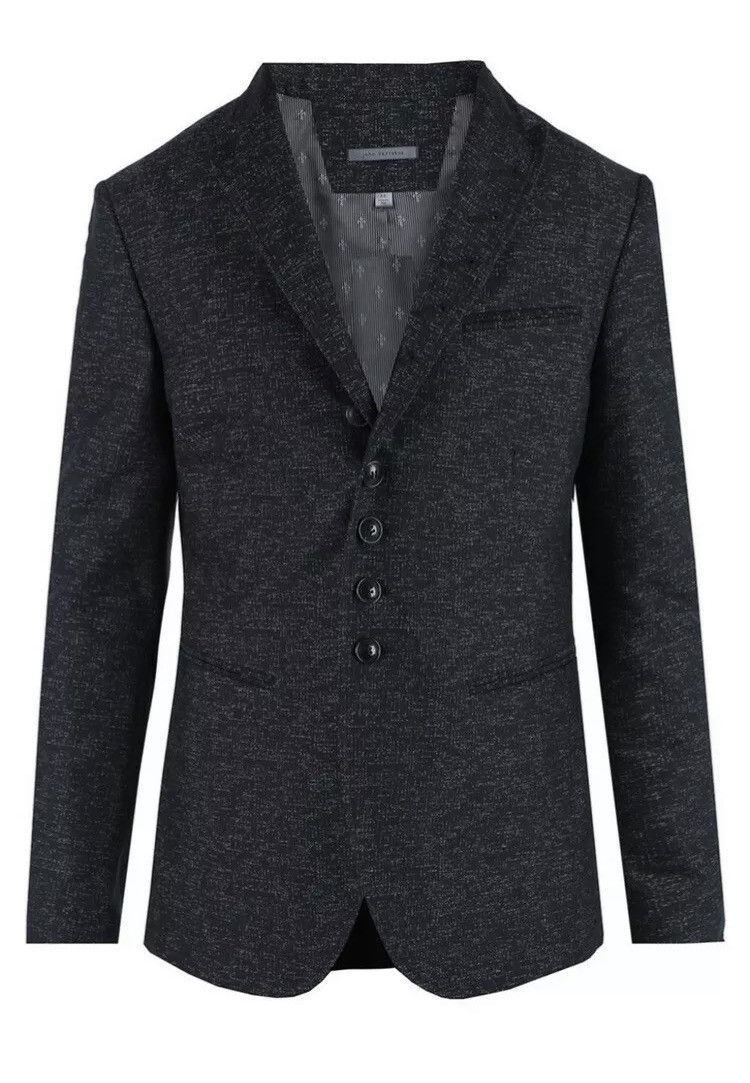 John Varvatos Textured Multibutton jacket 52 Size US L / EU 52-54 / 3 - 3 Thumbnail