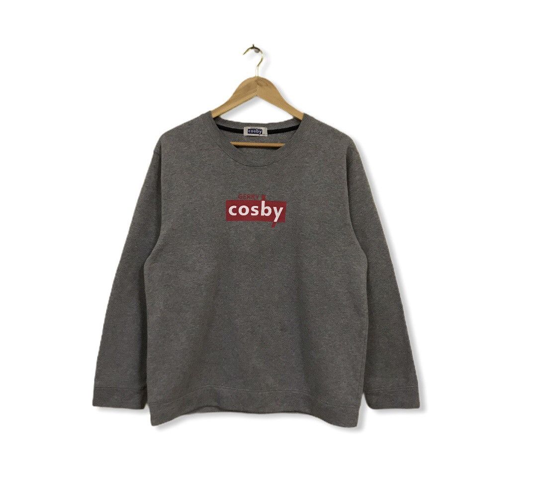 Vintage Vintage Cosby box logo sweatshirt Size US L / EU 52-54 / 3 - 1 Thumbnail