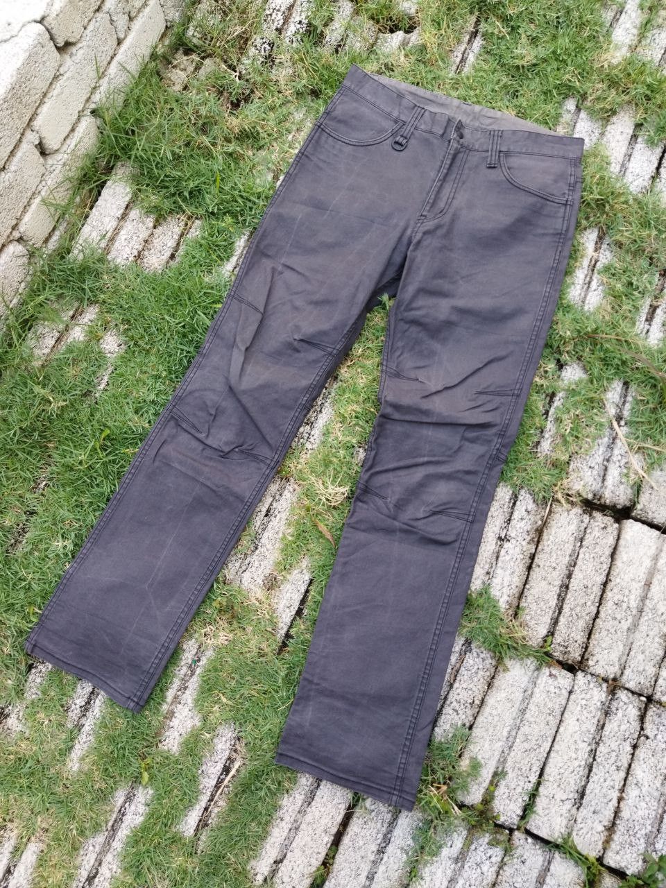 image of vintage Needles Sportswear Pants in Grey, Men's (Size 31)