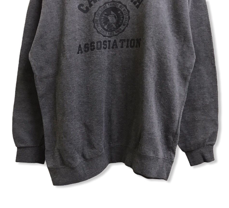 Vintage Carolina assosiation biglogo sweatshirt Size US L / EU 52-54 / 3 - 3 Thumbnail