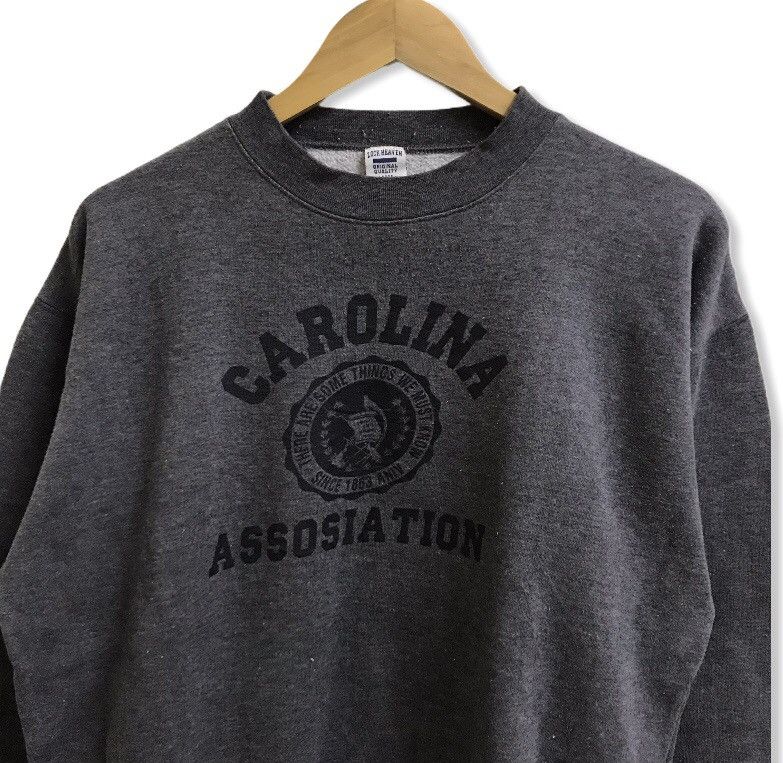 Vintage Carolina assosiation biglogo sweatshirt Size US L / EU 52-54 / 3 - 2 Thumbnail