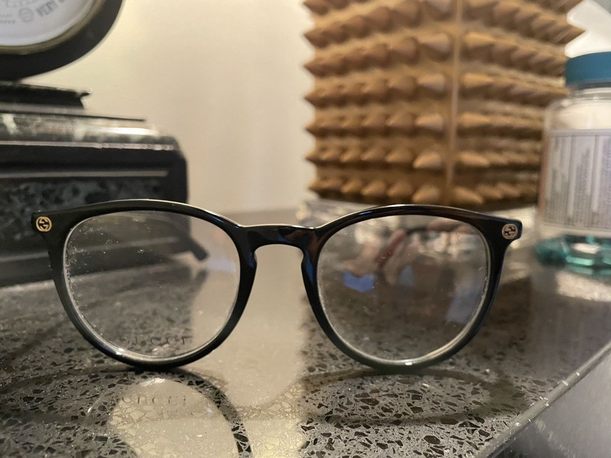 Gucci Gucci GG0027O 001 Glasses Frames- NEW Size ONE SIZE - 7 Thumbnail
