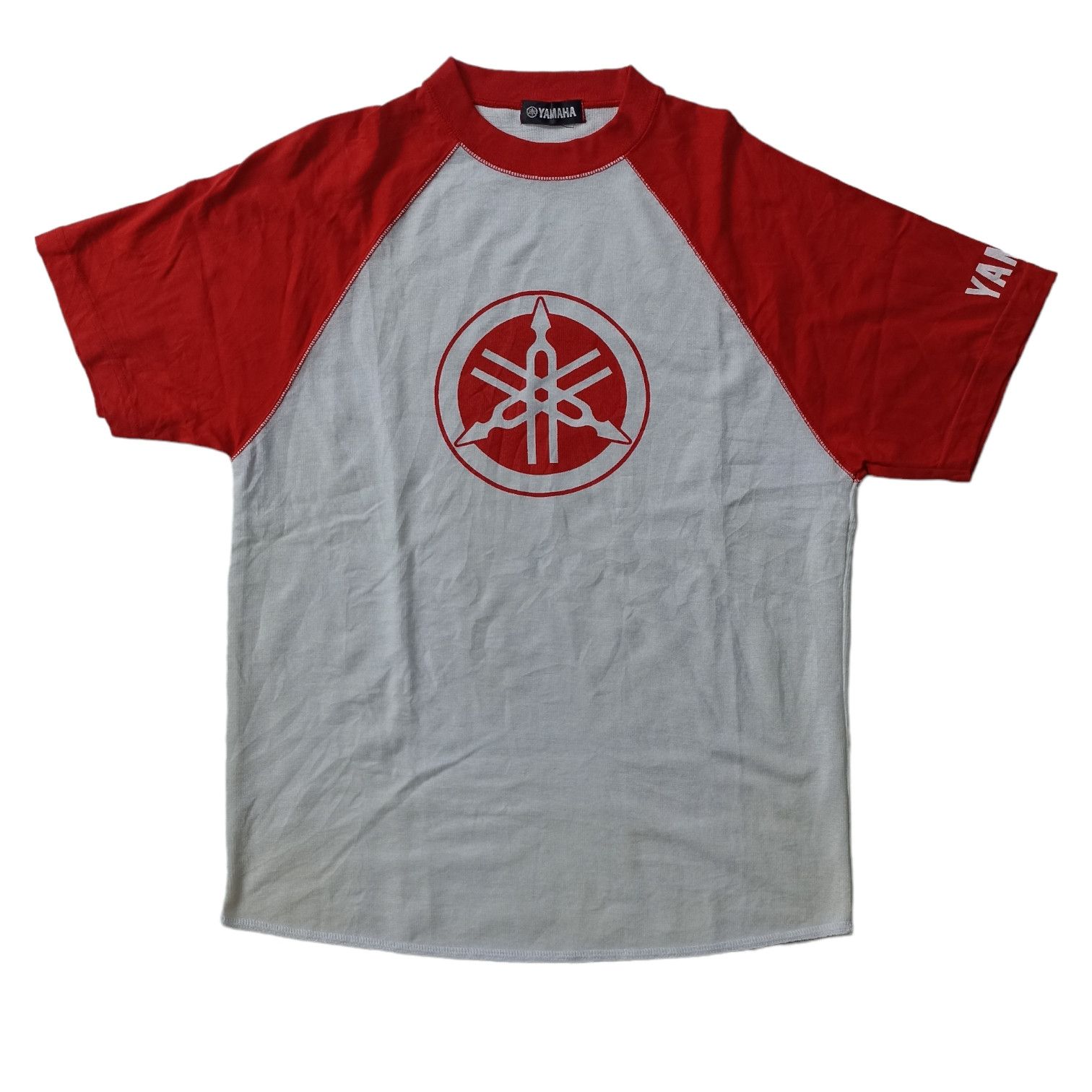 中古美品 レア アルパインスターズ　FIAT YAMAHA チームシャツ Alpinestars × Racing × Yamaha VTG Alpinestars Yamaha Fiat