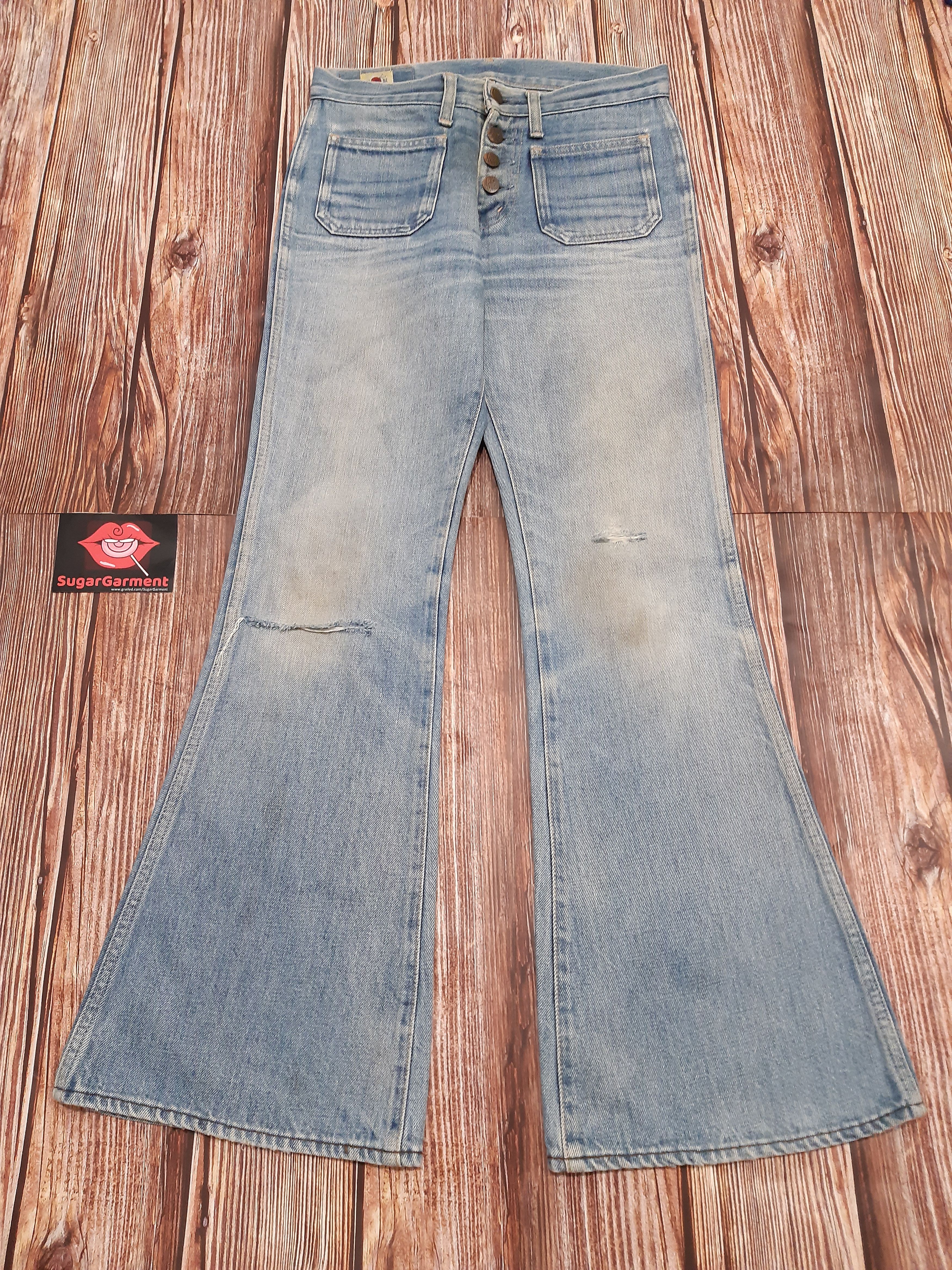 Big John Flare Jeans Big John Distressed Vintage Size US 28 / EU 44 - 1 Thumbnail
