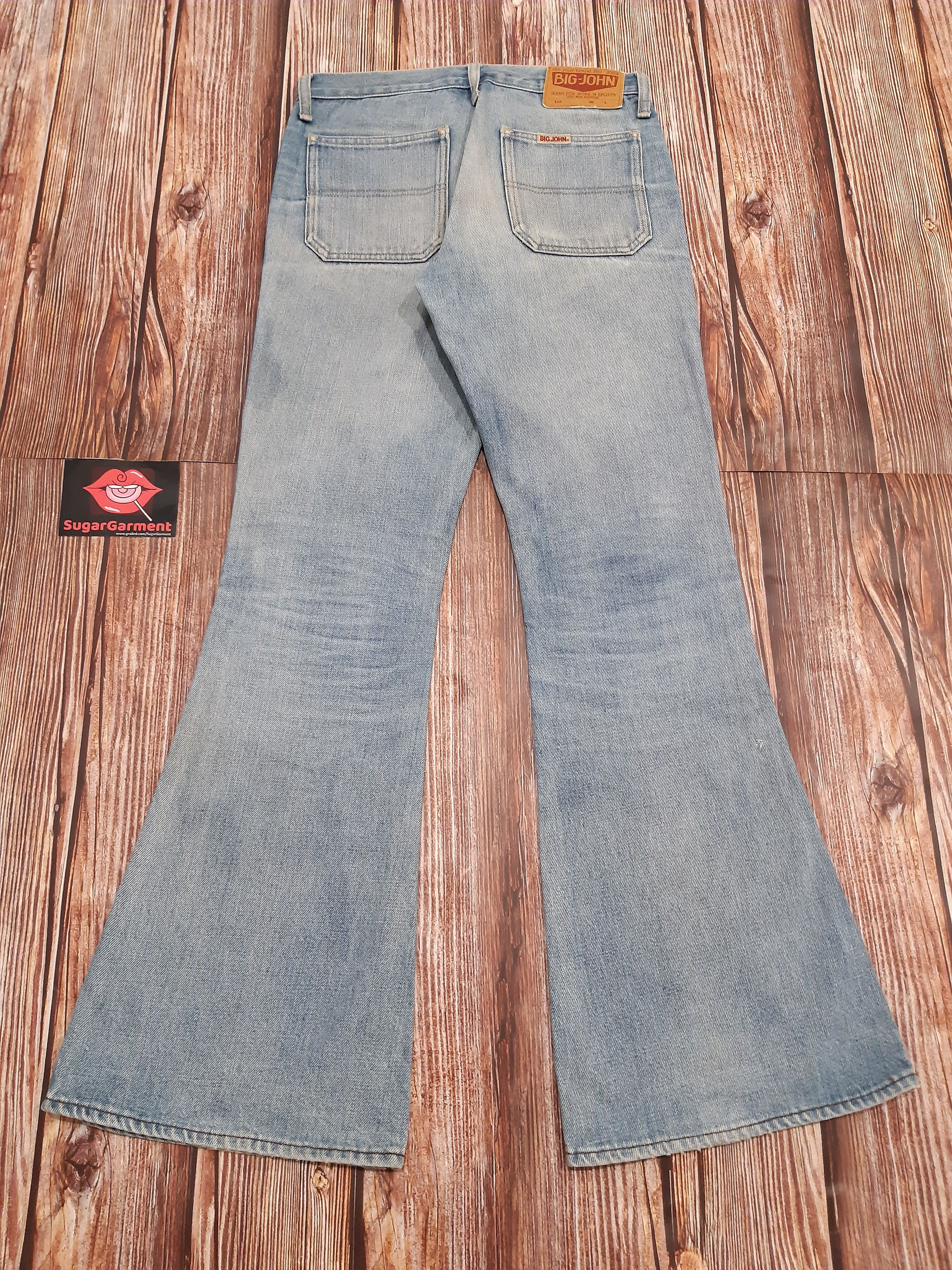 Big John Flare Jeans Big John Distressed Vintage Size US 28 / EU 44 - 12 Thumbnail