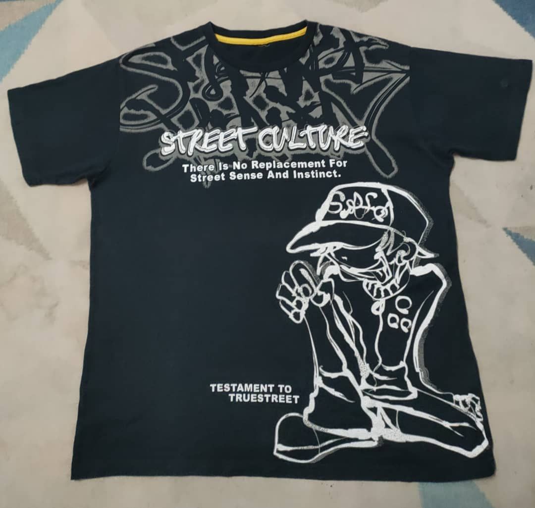 Japanese Brand Street Culture Skate Tee Size US XL / EU 56 / 4 - 1 Thumbnail