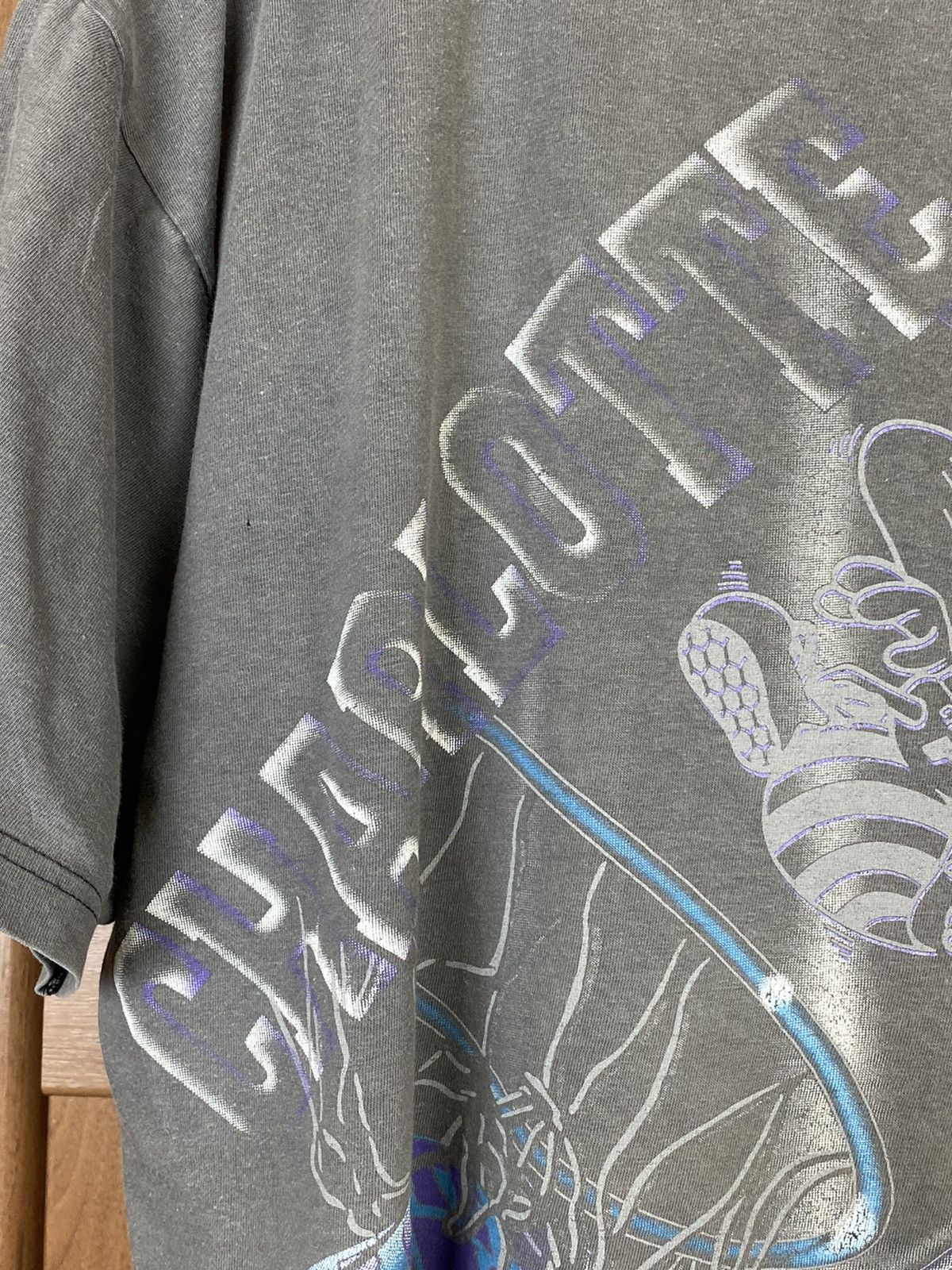 NBA × Vintage 90’s Vintage Charlotte Hornets Magic Johnson NBA Shirt Size US L / EU 52-54 / 3 - 4 Thumbnail