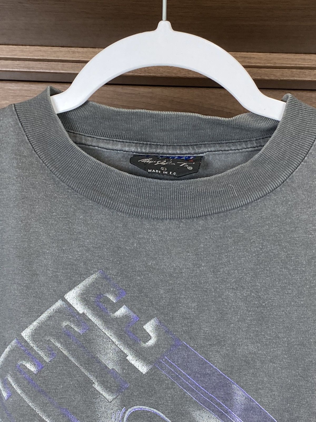 NBA × Vintage 90’s Vintage Charlotte Hornets Magic Johnson NBA Shirt Size US L / EU 52-54 / 3 - 6 Thumbnail