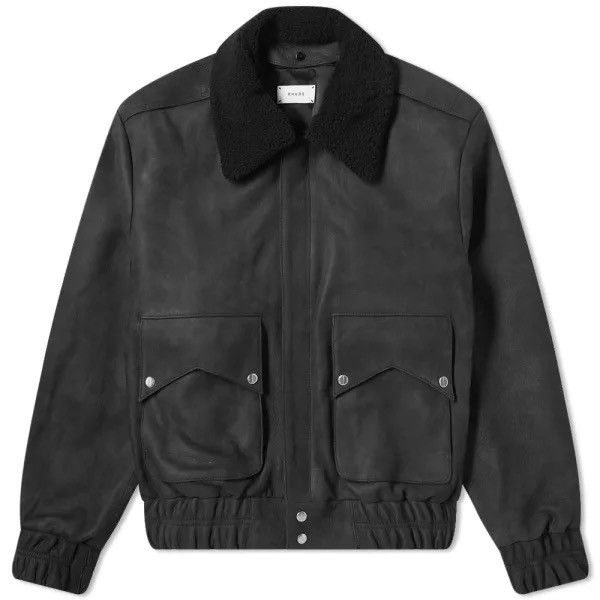 Rhude RHUDE VINTAGE PILOT JACKET Size M MSRP $3500 Size US M / EU 48-50 / 2 - 3 Thumbnail