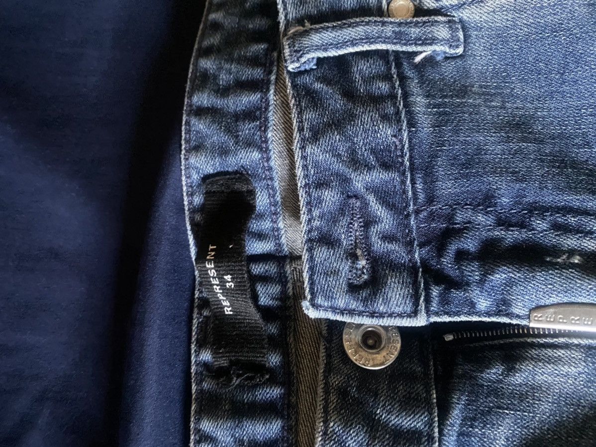 Represent Clo destroyer denim black sand SZ 34