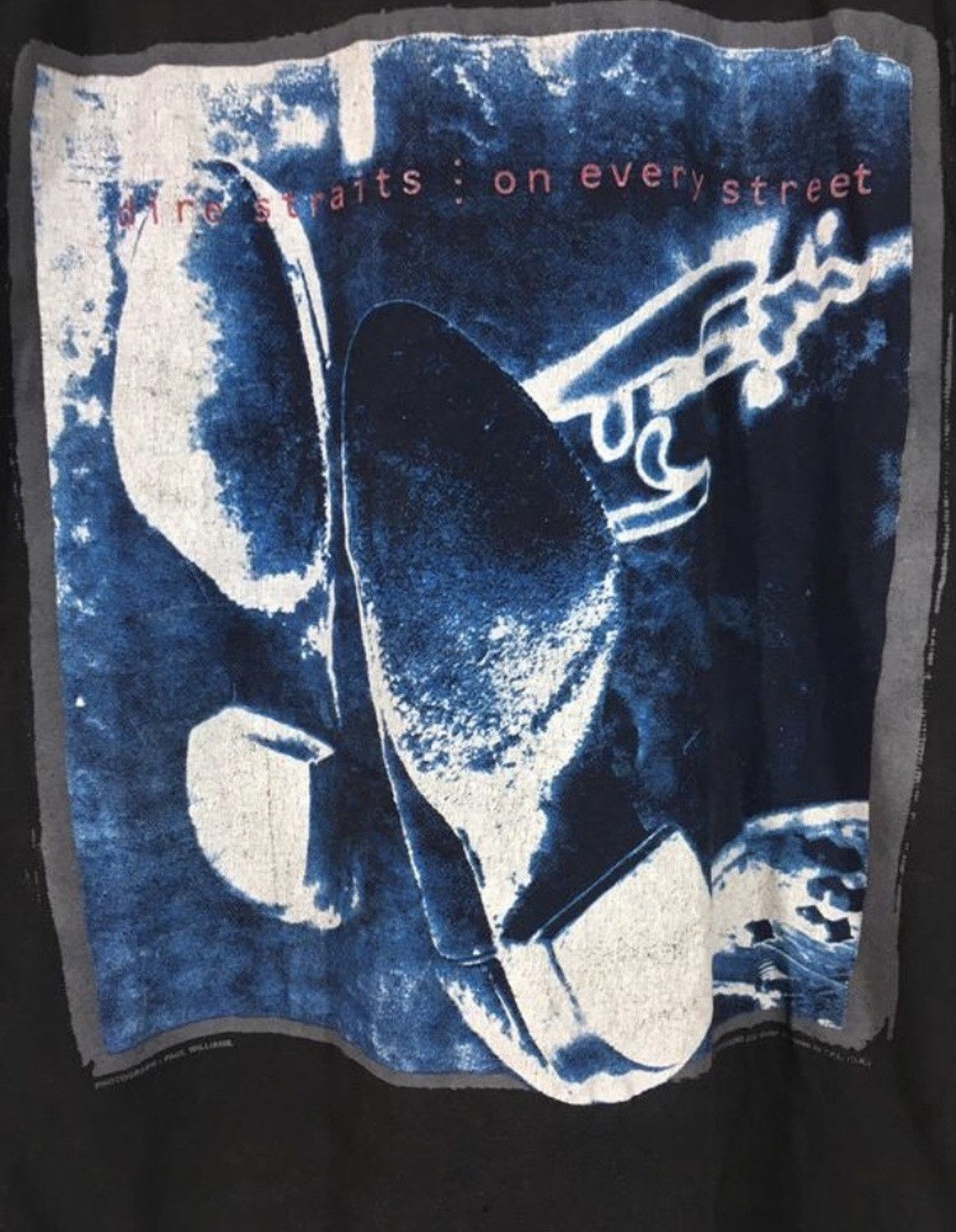 Band Tees Vintage 90s dire straits : on every street Europe tour tee Size US L / EU 52-54 / 3 - 5 Thumbnail