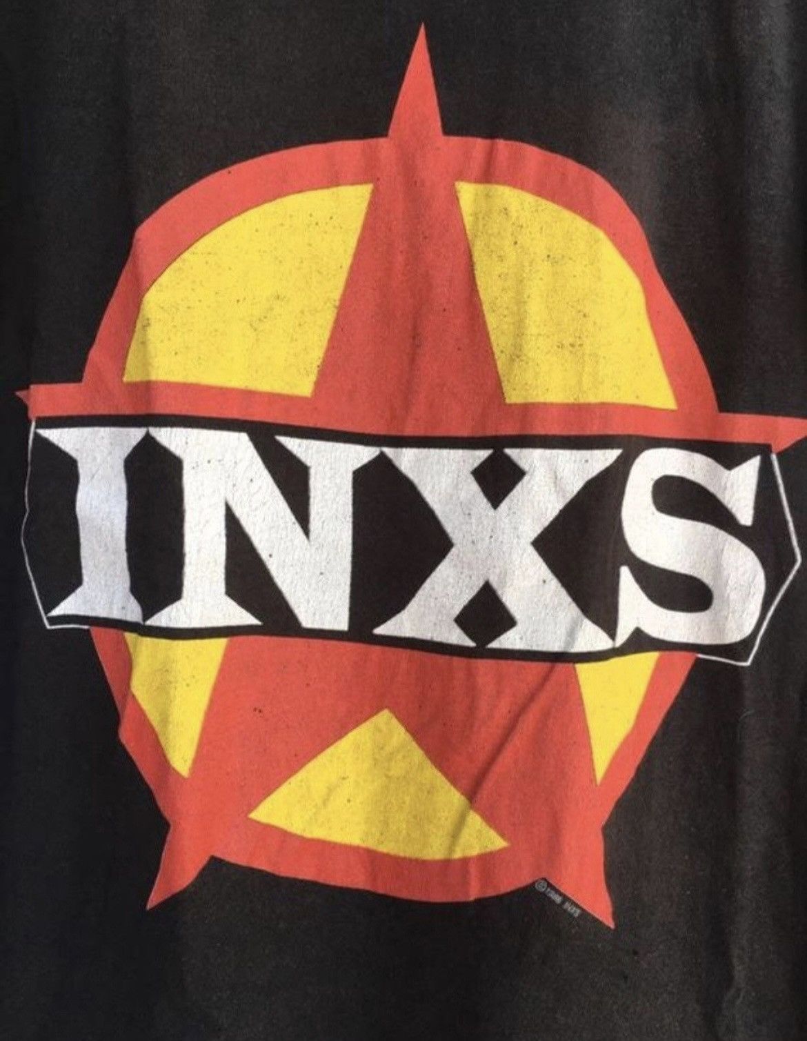 Band Tees Vintage 80s INXS calling all nations Australia rock punk Size US S / EU 44-46 / 1 - 4 Thumbnail