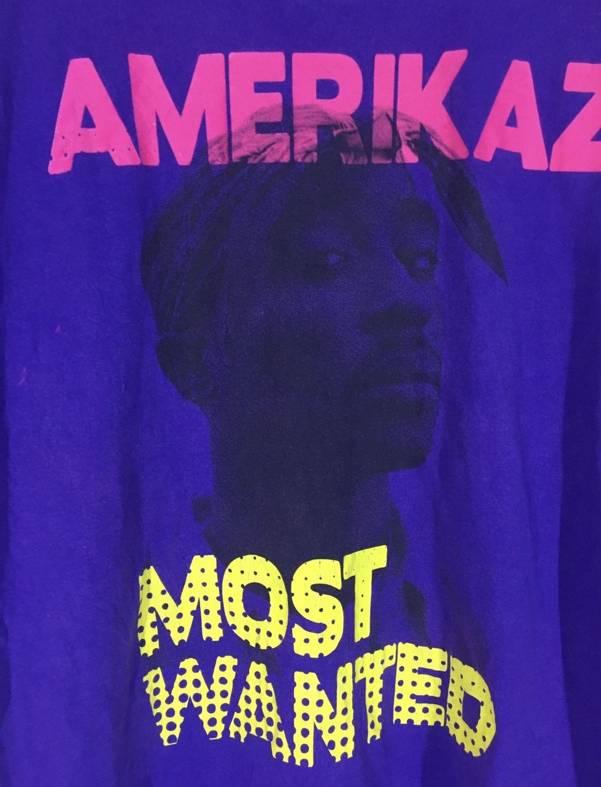 Band Tees Vintage Y2K Tupac Shakur Americaz Most Wanted rap tee Size US XL / EU 56 / 4 - 4 Thumbnail