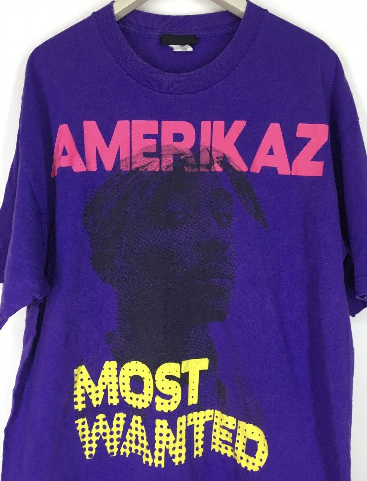 Band Tees Vintage Y2K Tupac Shakur Americaz Most Wanted rap tee Size US XL / EU 56 / 4 - 3 Thumbnail