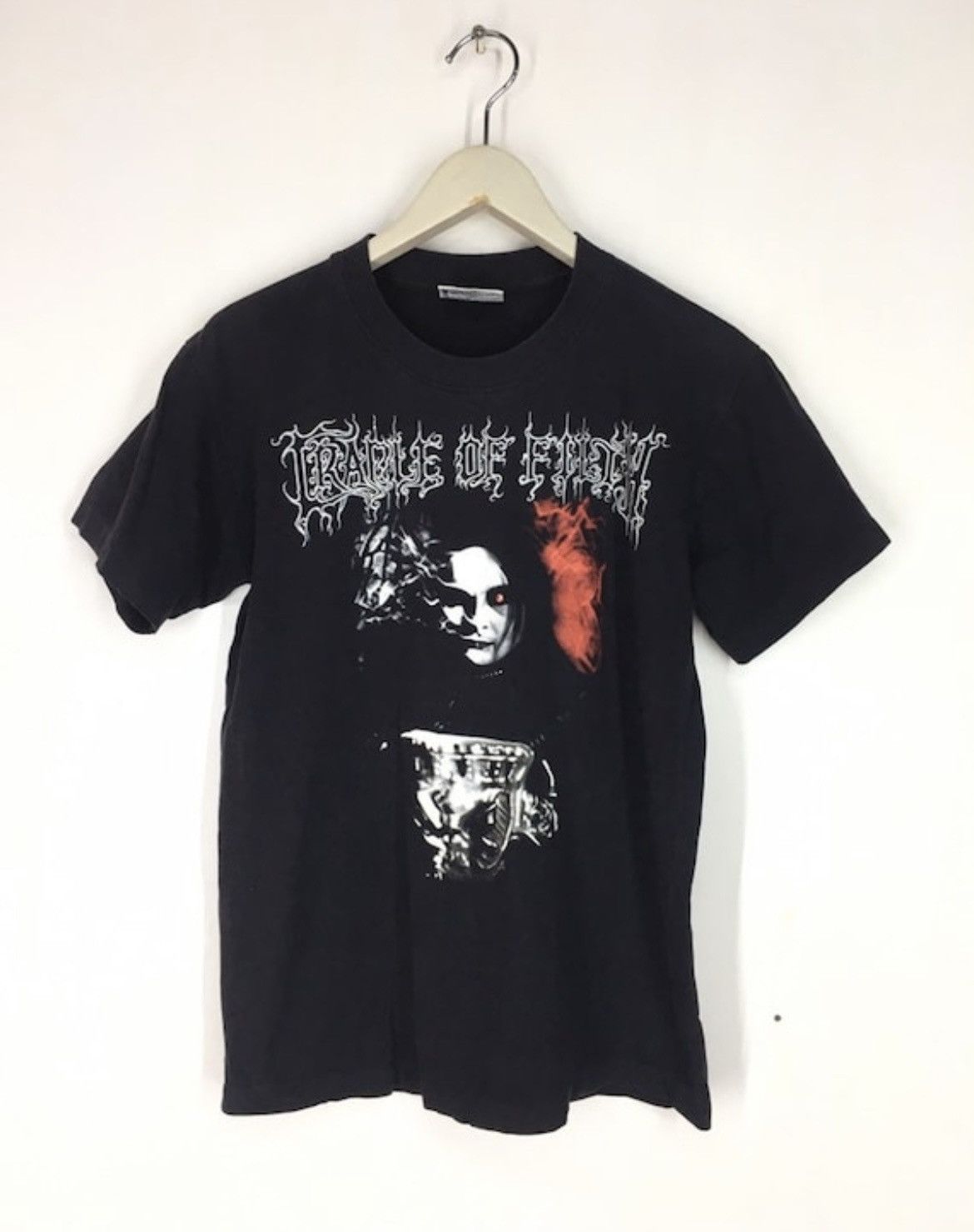 Band Tees Vintage 90s Cradle Of Filth metal band promo t shirt Size US M / EU 48-50 / 2 - 1 Thumbnail