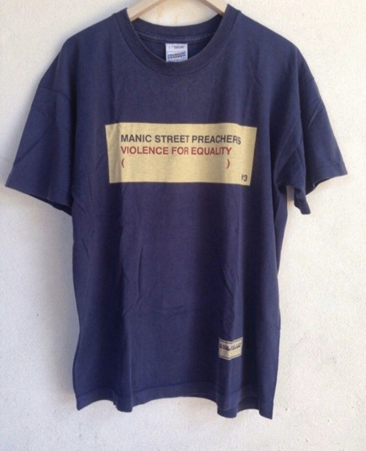 Band Tees Vintage 90s Manic Street Preachers designs for life britpop Size US L / EU 52-54 / 3 - 1 Thumbnail