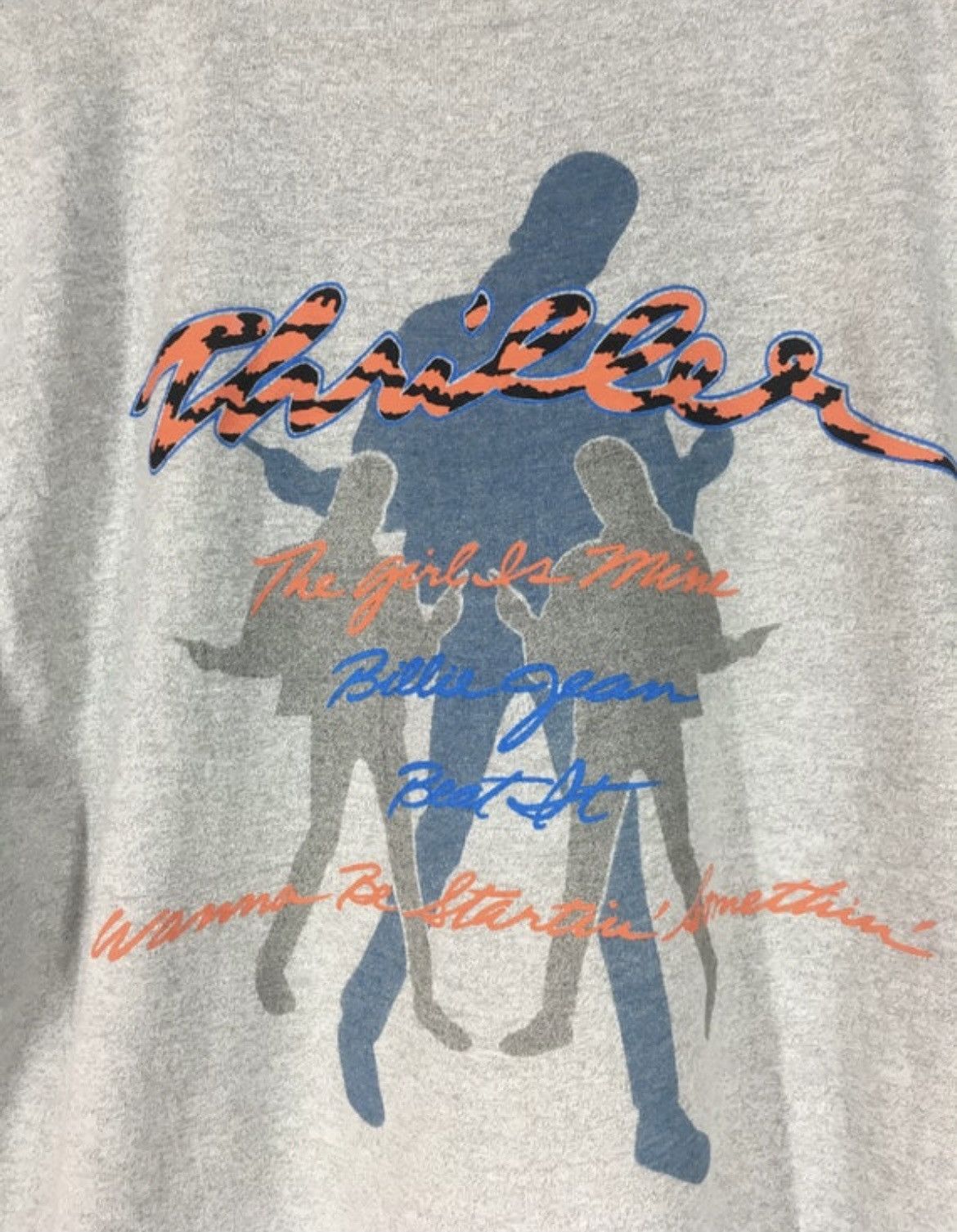 Band Tees Vintage 80s Michael Jackson Thriller tee Size US L / EU 52-54 / 3 - 5 Thumbnail