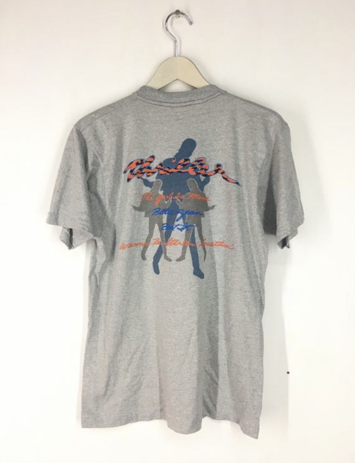 Band Tees Vintage 80s Michael Jackson Thriller tee Size US L / EU 52-54 / 3 - 2 Thumbnail