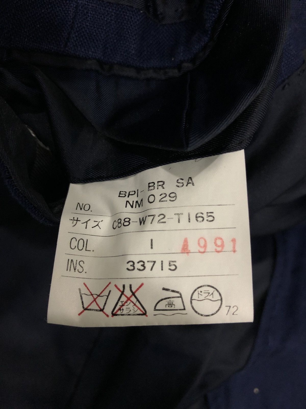 Yves Saint Laurent YSL Paris Navy Blazer Size US M / EU 48-50 / 2 - 11 Thumbnail