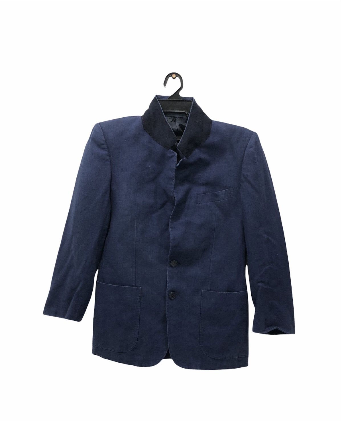 Yves Saint Laurent YSL Paris Navy Blazer Size US M / EU 48-50 / 2 - 1 Thumbnail