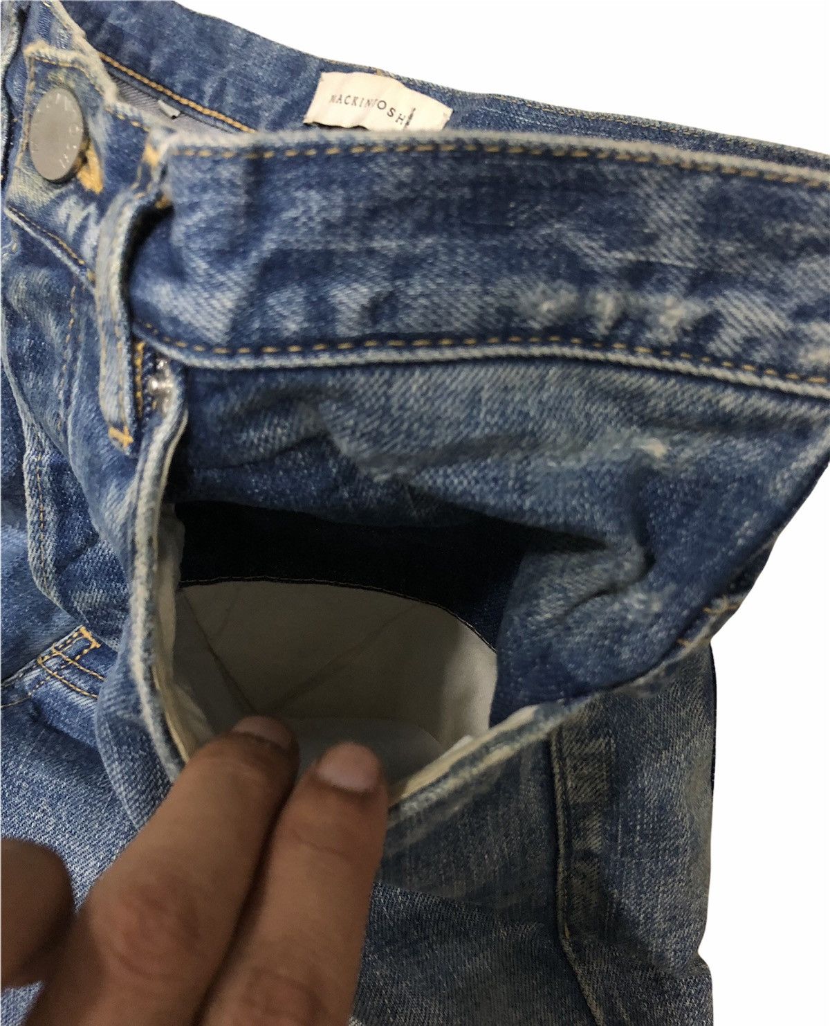 Japanese Brand × Mackintosh MACKINTOSH DENIM PANTS Size US 31 - 8 Thumbnail