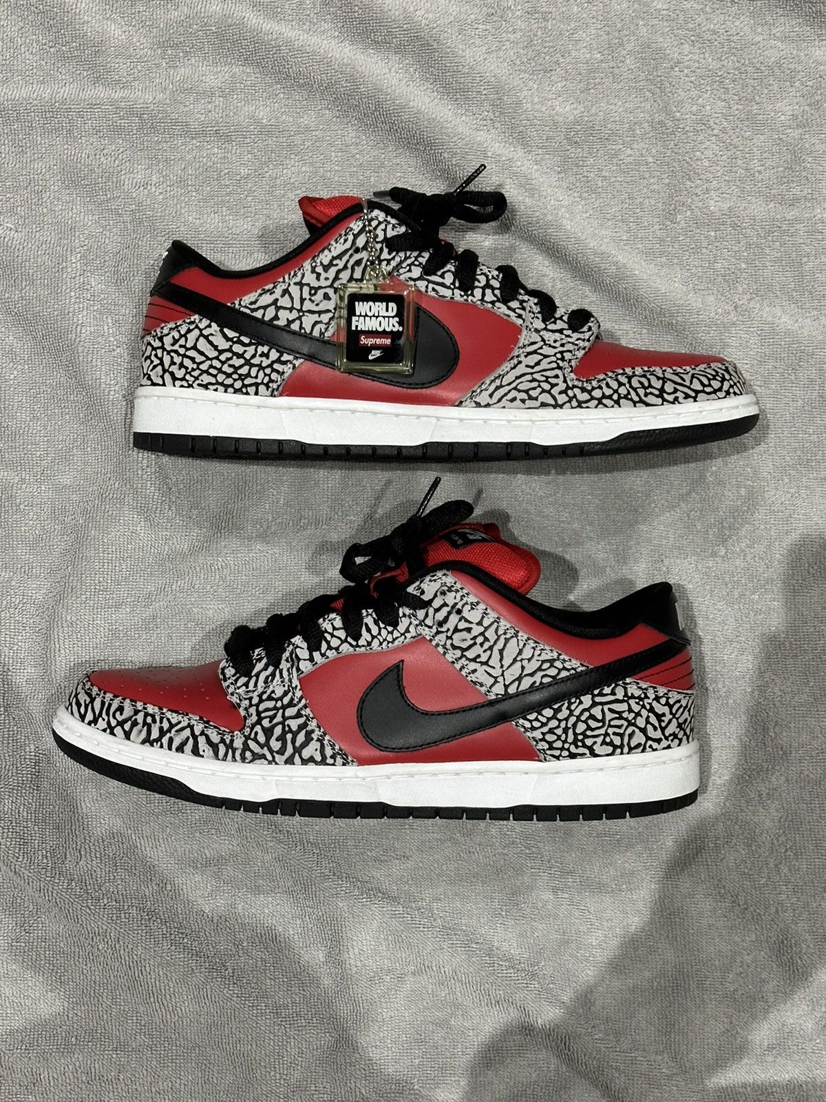 Nike SB Dunk Low “Supreme Red Cement”