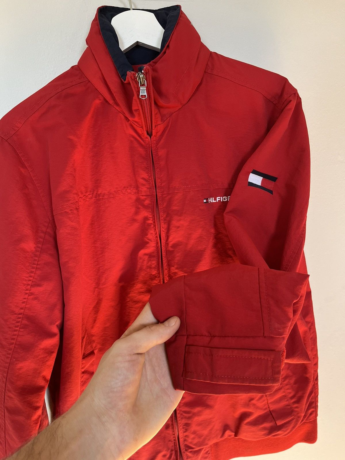 Tommy Hilfiger Red Vintage Tommy Hilfiger Jacket Size US M / EU 48-50 / 2 - 6 Thumbnail