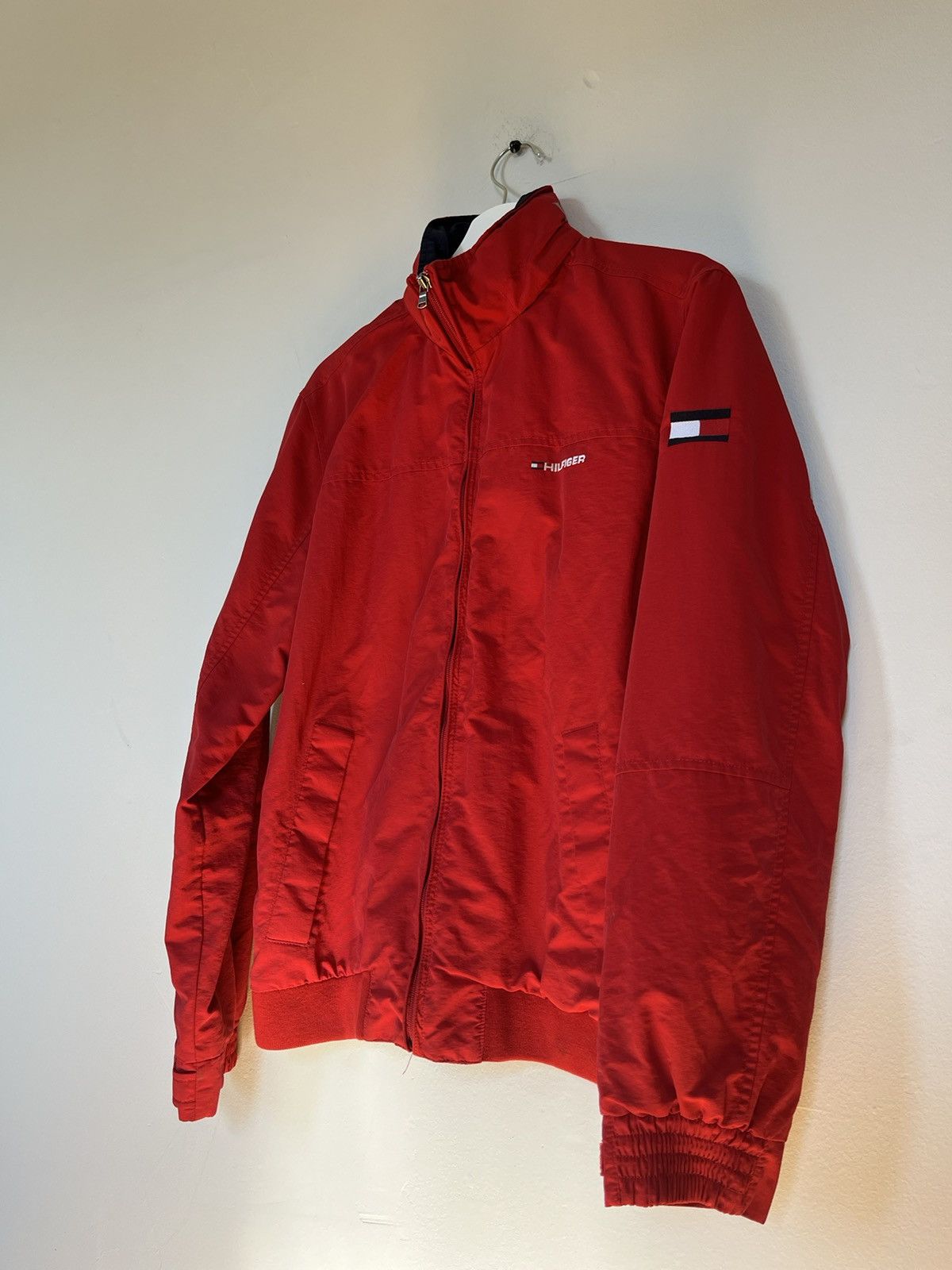 Tommy Hilfiger Red Vintage Tommy Hilfiger Jacket Size US M / EU 48-50 / 2 - 1 Thumbnail