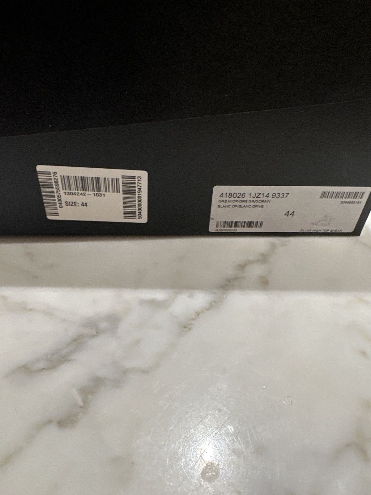 Saint Laurent Paris SAINT LAURENT - SL/10 Leather High-Top Sneakers Size US 11 / EU 44 - 6 Thumbnail