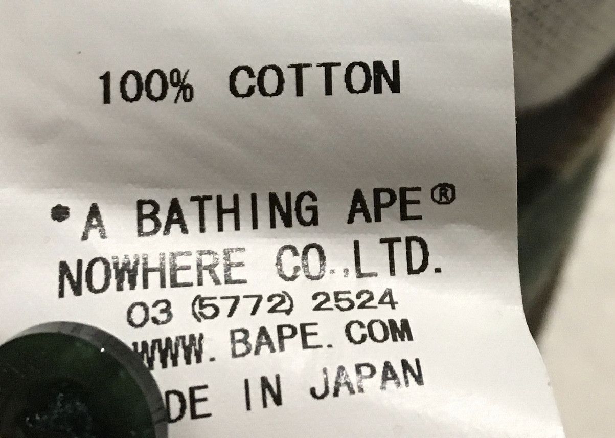 Bape Bape camo polo shirt Size US M / EU 48-50 / 2 - 7 Thumbnail