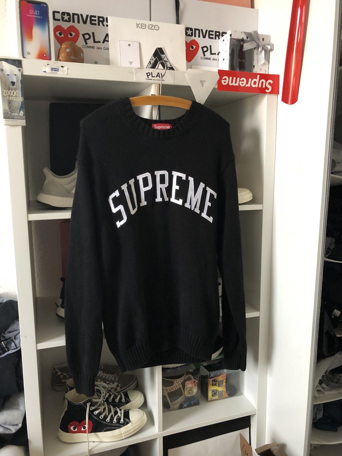 Supreme Supreme Tackle Twill Sweater SS16 SOLD | Grailed