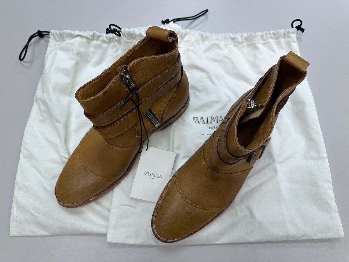 Balmain Balmain Homme SS11 Homme Decarnin Era Belt Boots Grailed