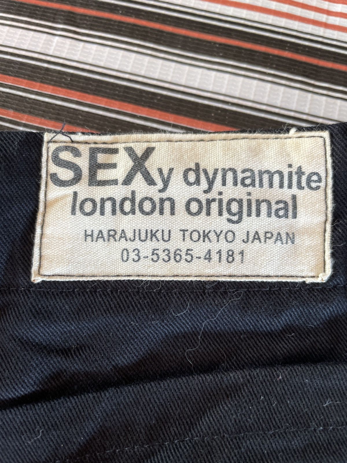 Other UK × Vintage Sexy Dynamite Japan underground designer Bondage Punk style Size US 28 / EU 44 - 8 Thumbnail