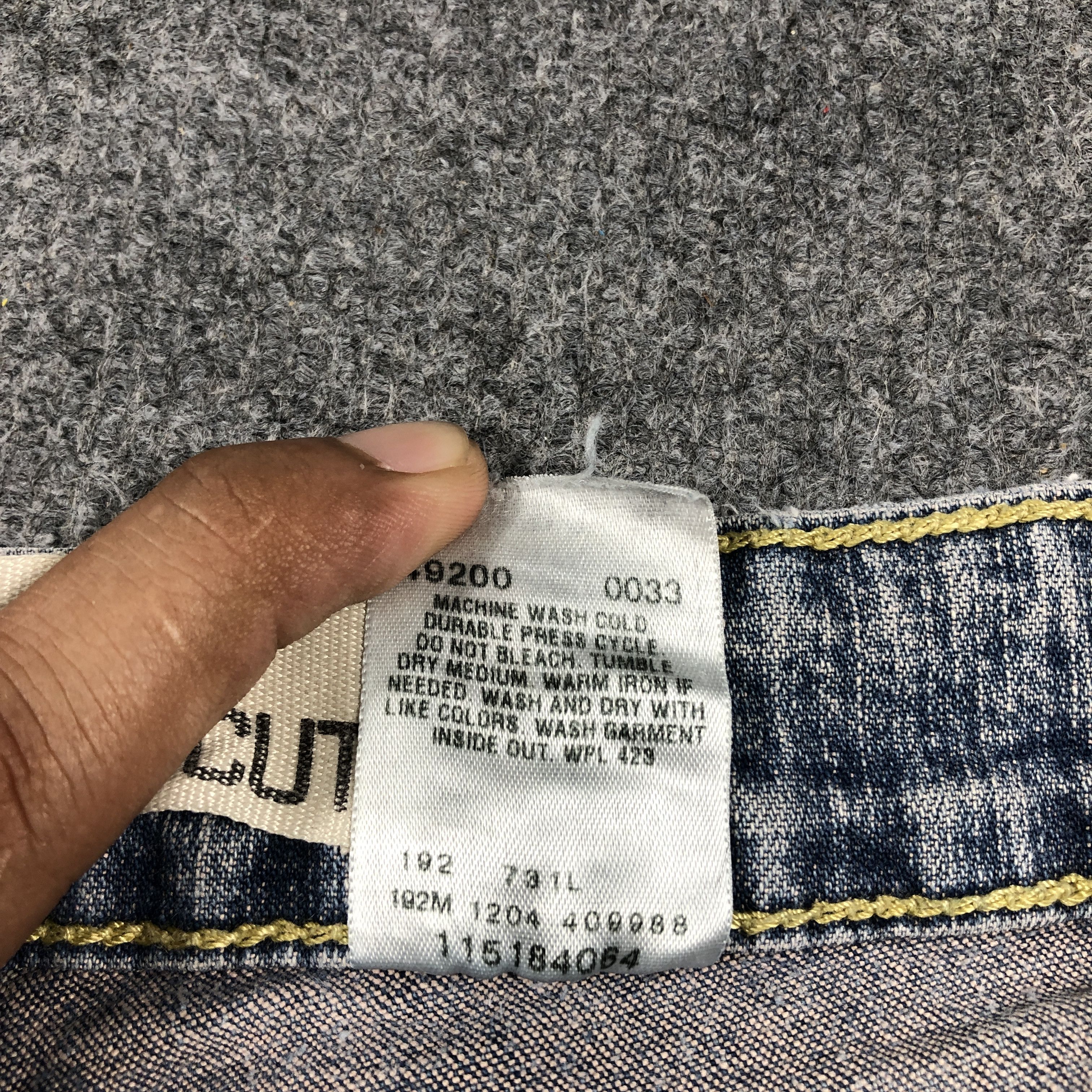 Levi's × Vintage Vintage Levis 318 Jeans Flare Superlow Bootcut L755W Size 28" / US 6 / IT 42 - 11 Thumbnail