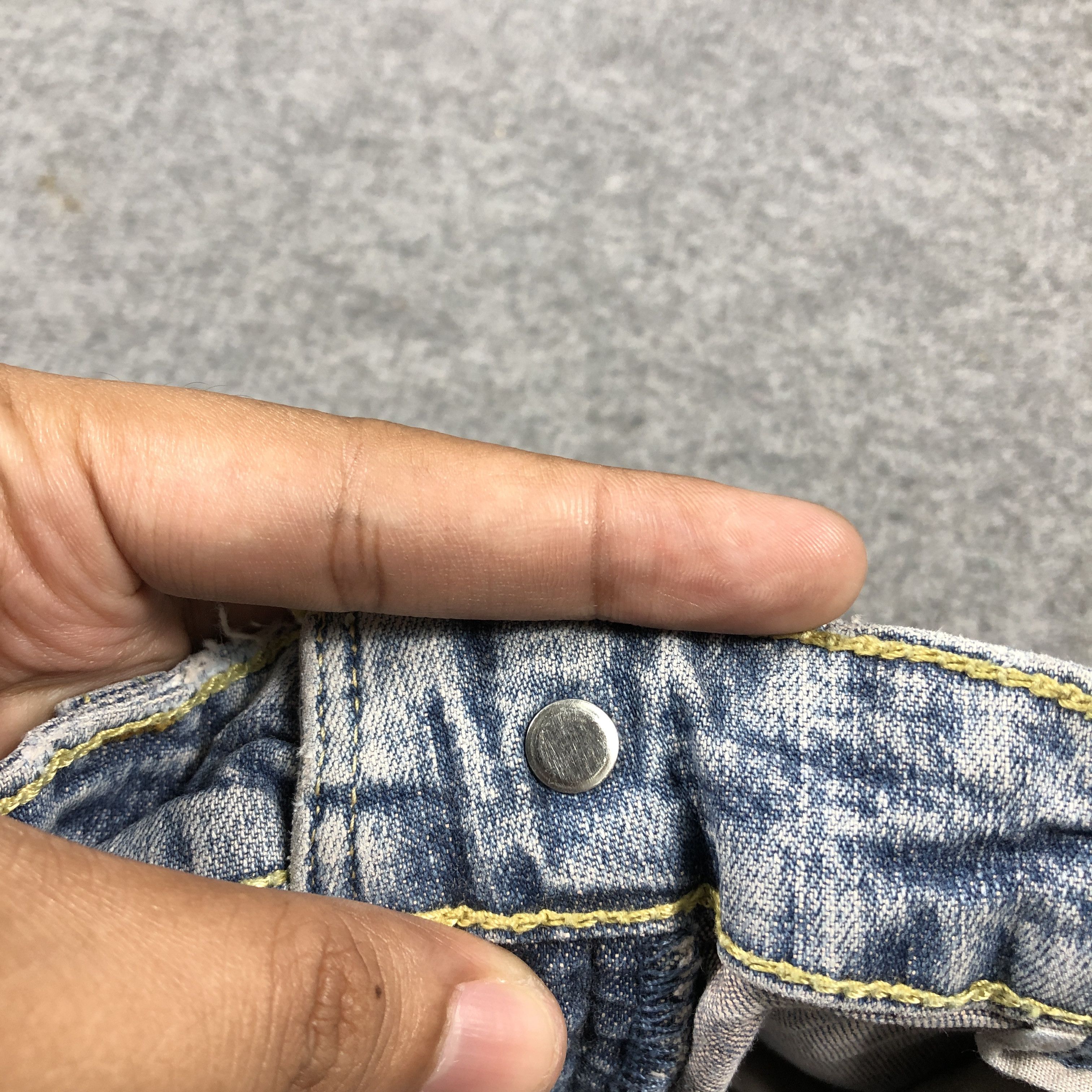 Levi's × Vintage Vintage Levis 318 Jeans Flare Superlow Bootcut L755W Size 28" / US 6 / IT 42 - 9 Thumbnail