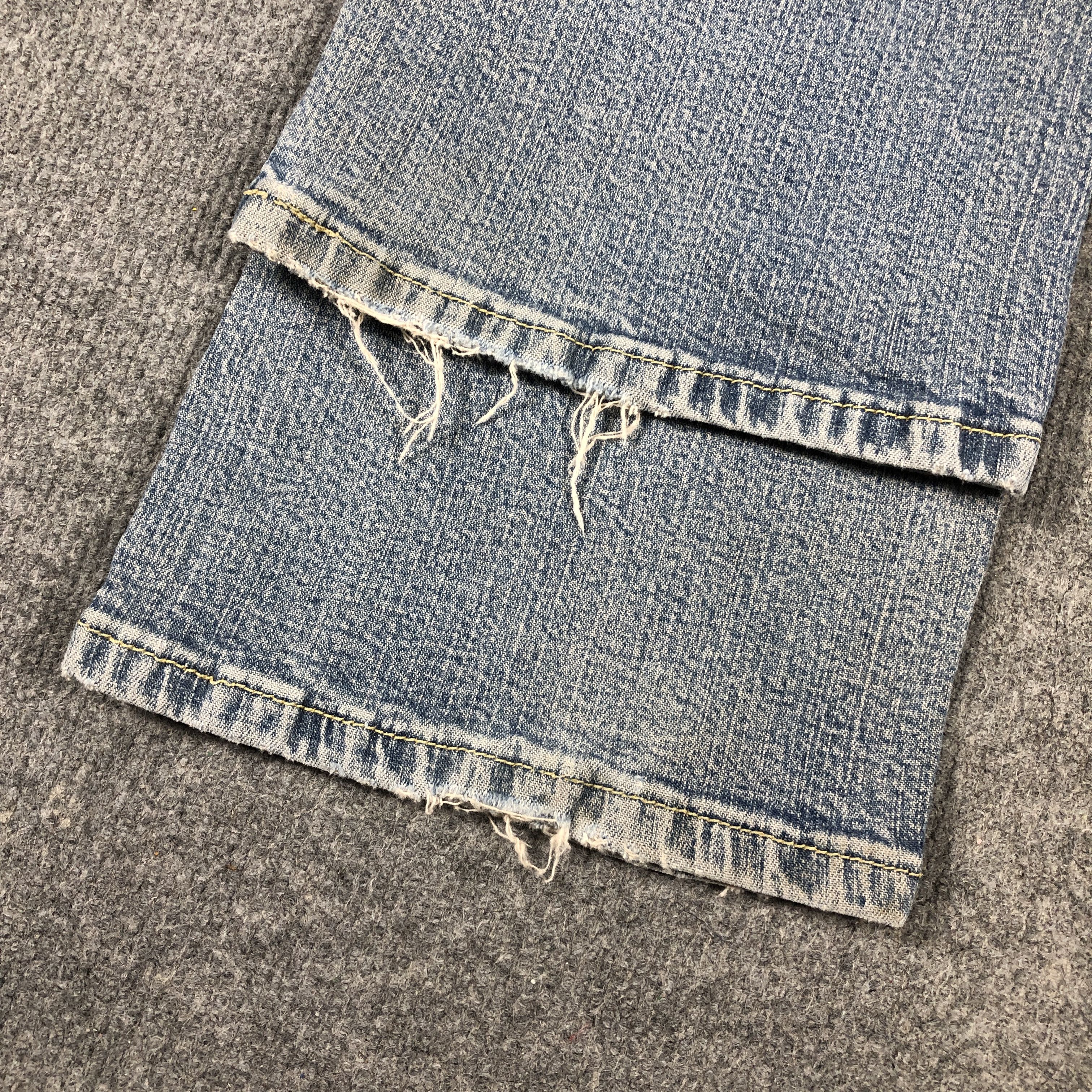 Levi's × Vintage Vintage Levis 318 Jeans Flare Superlow Bootcut L755W Size 28" / US 6 / IT 42 - 7 Thumbnail