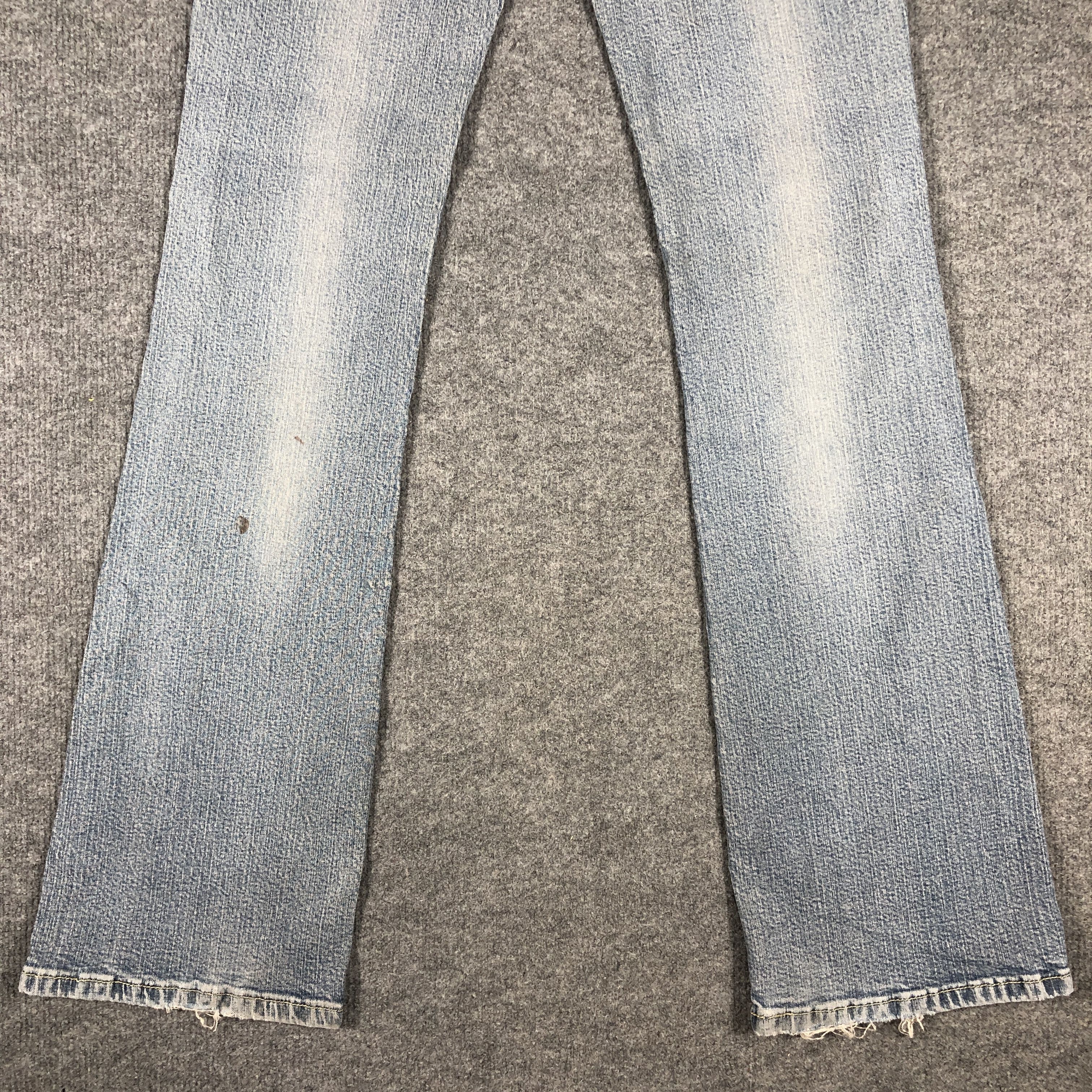 Levi's × Vintage Vintage Levis 318 Jeans Flare Superlow Bootcut L755W Size 28" / US 6 / IT 42 - 6 Thumbnail
