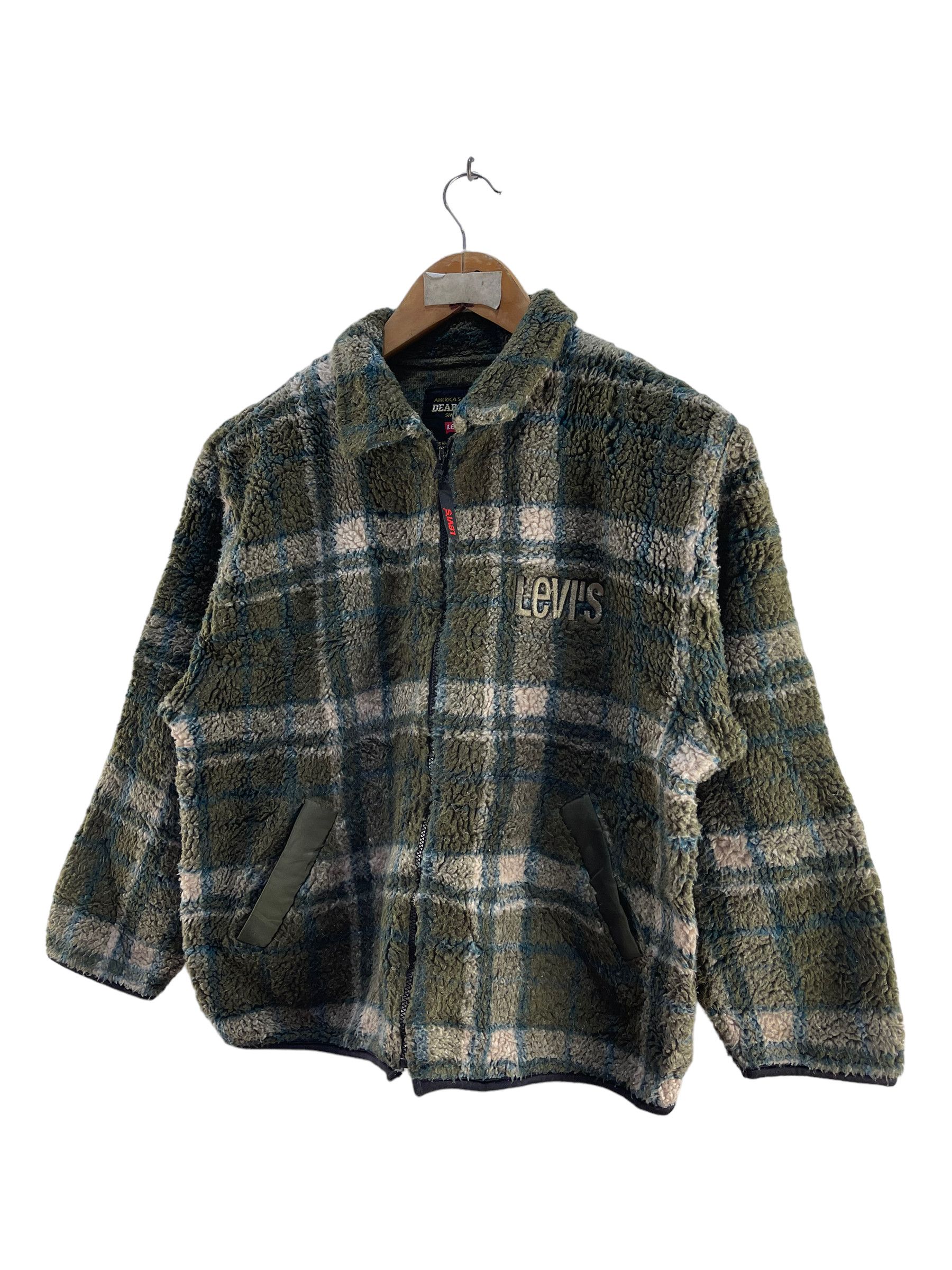 Levi's Levis America's Original Fleece Jacket Size XS / US 0-2 / IT 36-38 - 5 Thumbnail