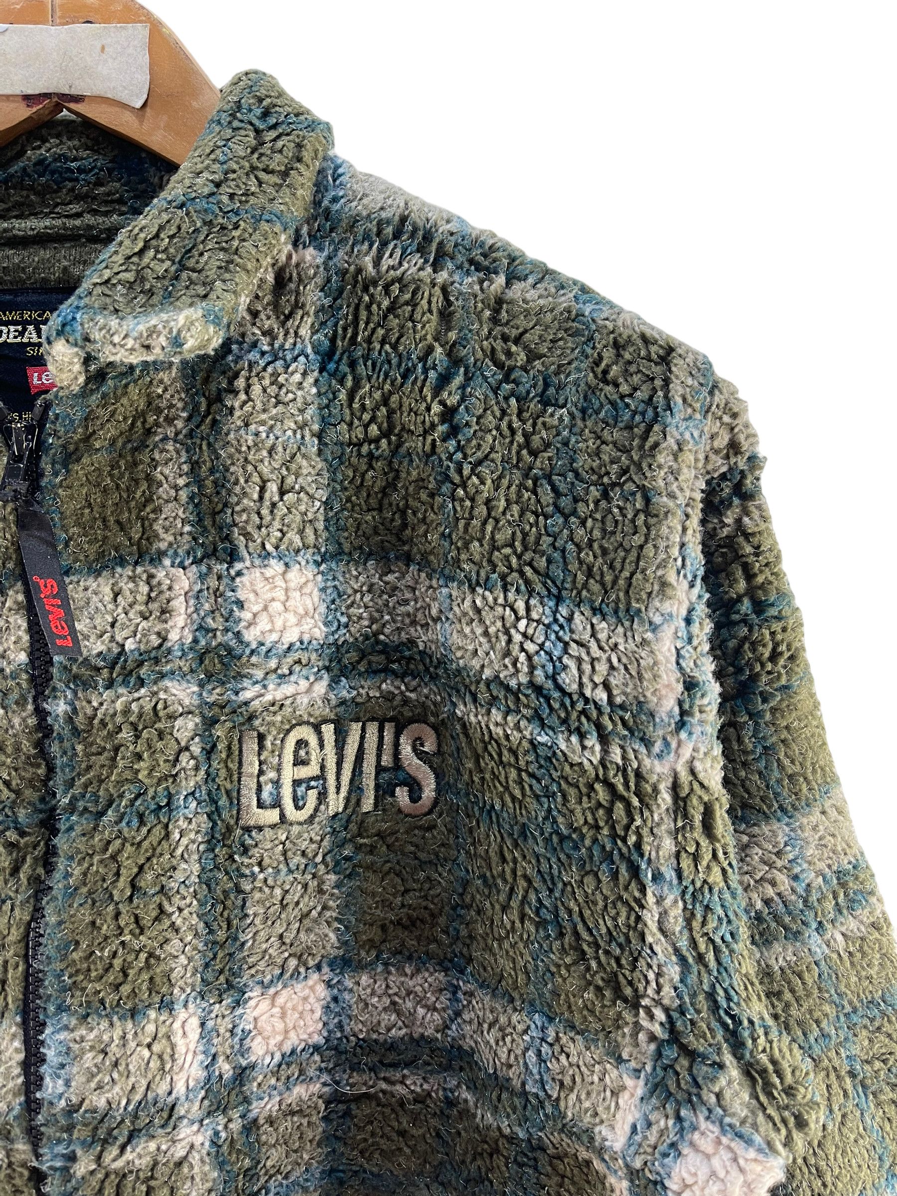 Levi's Levis America's Original Fleece Jacket Size XS / US 0-2 / IT 36-38 - 8 Thumbnail