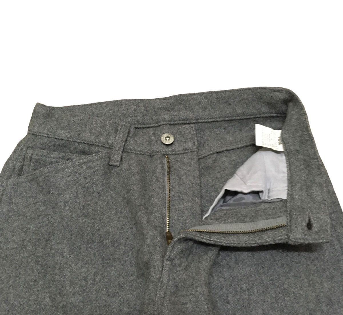If Six Was Nine × PPFM Rare Design Vintage Brand PPFM Wool Pants 1990s Size US 26 / EU 42 - 6 Thumbnail