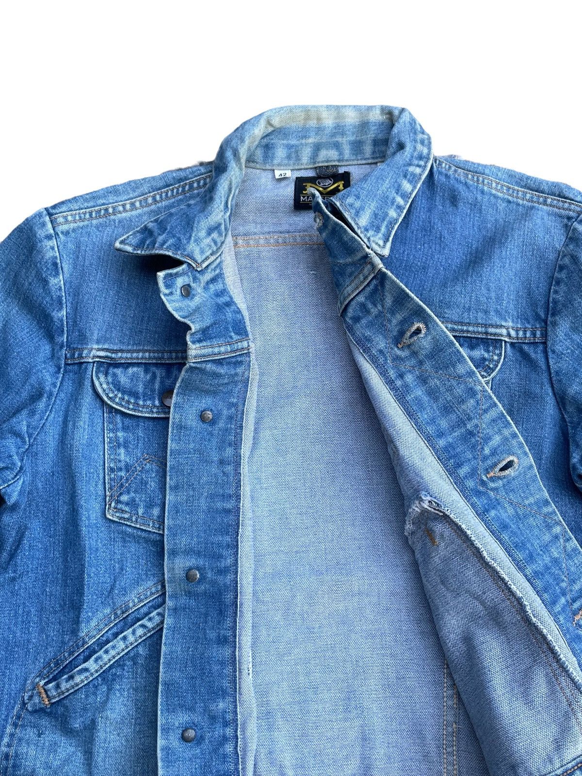 Vintage Vintage 70’s Maverick Blue Bell Selvedge Jacket Size US L / EU 52-54 / 3 - 9 Thumbnail