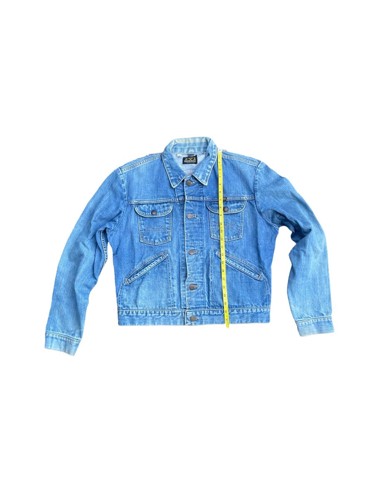 Vintage Vintage 70’s Maverick Blue Bell Selvedge Jacket Size US L / EU 52-54 / 3 - 3 Thumbnail